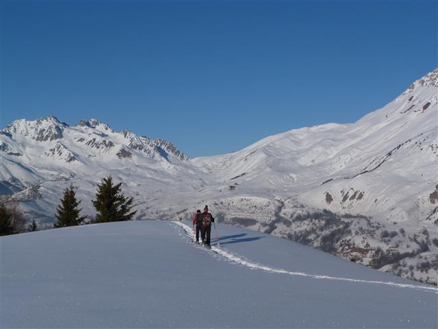 Week end Initiation randonnée raquettes Saint François Longchamp avec nuit en auberge